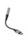 Перехідник Hoco LS36 Fresh Type-C to 3,5 AUX - Black - фото