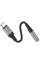 Перехідник Hoco LS36 Fresh Type-C to 3,5 AUX - Black - фото