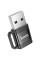Перехідник Hoco UA31D OTG USB male to Type-C female USB2.0 - Black - фото