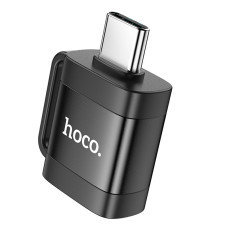 Перехідник Hoco UA31C OTG Type-C male to USB female - Black
