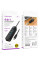 Переходник Borofone DH6 Erudite 4in1 Gigabit Ethernet (Type-C to USB3.0*3+RJ45) (0.2m) - Black - фото