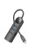 Переходник Borofone DH6 Erudite 4in1 Gigabit Ethernet (Type-C to USB3.0*3+RJ45) (0.2m) - Black - фото