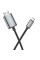 Перехідник Hoco UA27 HD Type-C to HDTV (2m) - Metal gray - фото