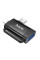 Перехідник Hoco UA31F OTG 2in1 Lightning male/Type-C male to USB female - Black - фото