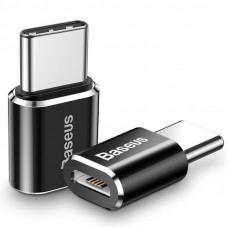 Перехідник Baseus microUSB to Type-C (CAMOTG) - Чорний