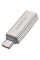Перехідник Borofone BV25 Type-C male to Type-C female - Gray - фото