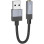Переходник Hoco UPA32D Clever USB to 3.5mm - Black