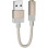 Переходник Hoco UPA32D Clever USB to 3.5mm - Gold