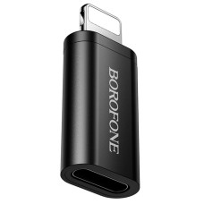 Перехідник Borofone BV26A Lightning Male to Type-C Female - Black