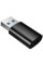 Переходник Borofone BV26B USB Male to Type-C Female USB3.0 - Black - фото