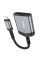 Картридер Hoco UA25 2in1 Lightning - Metal gray - фото