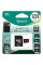 Карта пам'яті Apacer microSDXC (UHS-1) 128Gb class 10 R85MB/s + SD adapter - Black