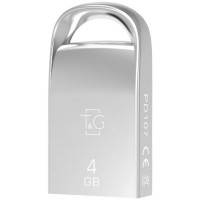 Флеш-накопитель T&G 107 Metal Series — 4GB Серебряный