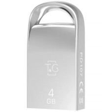 Флеш-накопитель T&G 107 Metal Series — 4GB Серебряный