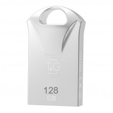 Флеш-драйв USB 3.0 Flash Drive T&G 106 Metal Series 128GB - Срібний