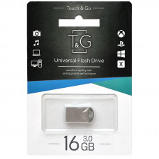 Флеш-драйв USB 3.0 Flash Drive T&G 106 Metal Series 16GB - Срібний