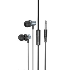 Стерео Навушники Hoco M110 Encourage metal - Metal gray