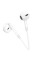 Стерео наушники Hoco M109 Pure joe (3.5mm/1.2m) - White