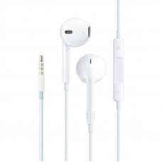 Наушники EarPods with 3,5 mm connector for Apple (AAA) (no box) - White