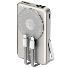 Портативний ЗП Power Bank Amaya W018C 20W з БЗП 10000 mAh Gray