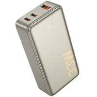 Портативное ЗУ Power Bank Hoco Q27 Jewel 22.5W+PD33W 10000 mAh - Titanium gold