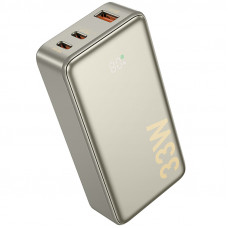 Портативное ЗУ Power Bank Hoco Q27 Jewel 22.5W+PD33W 10000 mAh - Titanium gold