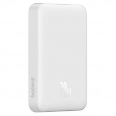 Портативное ЗУ Power Bank Baseus Magnetic Mini Air 20W c Беспроводное зарядное устройство 10000 mAh P10059001313 - Stellar White