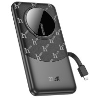 Портативний ЗП Power Bank Hoco Q29 Nobility 22.5W+PD20W + Lightning 10000 mAh - Black