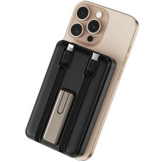Портативное ЗУ Power Bank WIWU Wi-P056 22.5W+PD20W с Беспроводное зарядное устройство+iWatch with cable 10000 mAh - Black