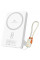 Портативное ЗУ Power Bank Amaya WF54 15W+PD22.5W с Беспроводное зарядное устройство 10000 mAh - White - фото