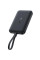 Портативний ЗП Power Bank Baseus EnerFill FM11 30W з БЗП with cable 10000mAh (E00289) Cosmic Black - фото