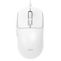 Мышь проводная WIWU WM111 Wired Mouse - White