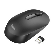 Миша бездротова Hoco GM14 Platinum 2.4G - Чорний