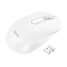 Мышь беспроводная Hoco GM14 Platinum 2.4G - Белый