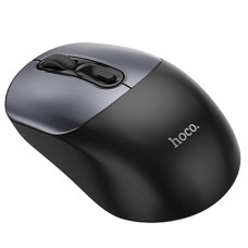 Миша бездротова Hoco GM28 2.4G - Black / Metal gray