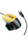 Мышь проводная Hoco GM31 Overlord luminous - Black / Yellow - фото