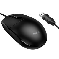 Мышь проводная Hoco GM50 League - Black