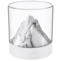 Увлажнитель воздуха с арома D5 Mountain gradient colour 300ml - White
