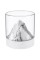 Зволожувач повітря з арома D5 Mountain gradient colour 300ml - White - фото