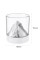 Зволожувач повітря з арома D5 Mountain gradient colour 300ml - White - фото