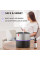Зволожувач повітря з підсвічуванням WX107 Type-C/5V USB 230ml - Black - фото