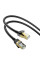 Дата кабель Hoco US02 Level pure copper gigabit ethernet (5m) - Black - фото