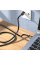 Дата кабель Hoco US02 Level pure copper gigabit ethernet (5m) - Black - фото