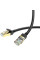 Дата кабель Hoco US02 Level pure copper gigabit ethernet (5m) - Black - фото
