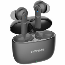 Бездротові TWS навушники Amaya ATW-09 Metal case Grey
