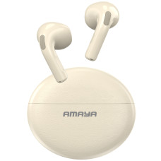 Бездротові TWS навушники Amaya ATW-25 Biege