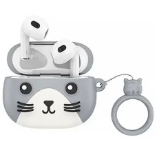Бездротові TWS навушники Hoco EW46 Cat Face Case - Mysterious Cat