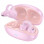 Беспроводные TWS наушники Hoco EW57 Auspicious clip-on - Pink fluff