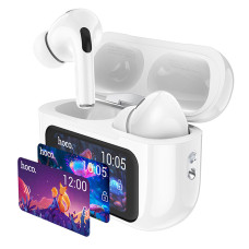 Беспроводные TWS наушники Hoco EW72 Lite Soar with Touch Screen - White
