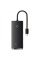 Переходник HUB Baseus Lite Series 4in1 (Type-C to 4xUSB 3.0) 25cm (WKQX03) - Black - фото
